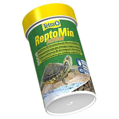 Tetra ReptoMin Junior корм в виде палочек для молодых водных черепах 100 мл
