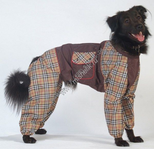 ТУЗИК ош 64 ог 108 от 86 дс 68 рост 68 комбинезон холодный для породы ротвейлер кобель