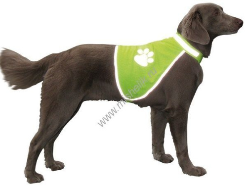 NOBBY 22-32 см х 34-40 см жилет для собак светоотражающий желтый