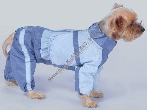 ТУЗИК ош 39 ог 64 от 55 дс 45 рост 47 комбинезон холодный для породы английский кокер спаниель кобель