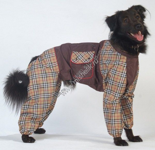 ТУЗИК ош 60 ог 92 от 84 дс 65 рост 64 комбинезон холодный для породы ротвейлер сука