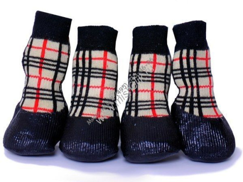 БАРБОСКИ L 509 носки для собак с латексным покрытием клетка