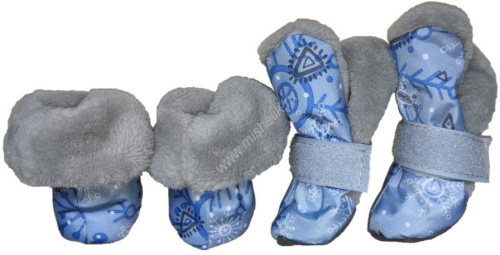 OSSO FASHION размер M ботиночки для собак мелких пород на меху