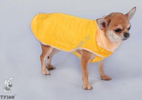 ТУЗИК №3 дс 40 ог 46 ош 36 попона теплая зима для пород: такса средняя, цвергшнауцер, вест-хайленд-уайт-терьер, керн-терьер, китайская хохлатая, пекинес, пудель карликовый, скотч-терьер, с