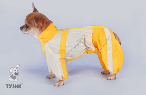 ТУЗИК ош 44 ог 67 от 58 дс 45 рост 42 комбинезон теплый для породы бигль сука