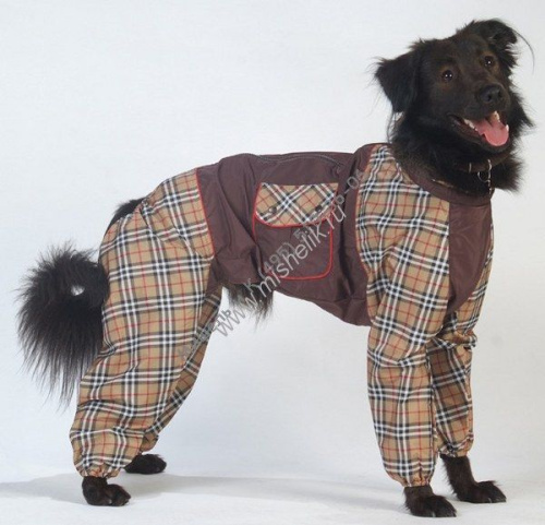 ТУЗИК ош 50 ог 88 от 70 дс 62 рост 66 комбинезон холодный для породы доберман сука