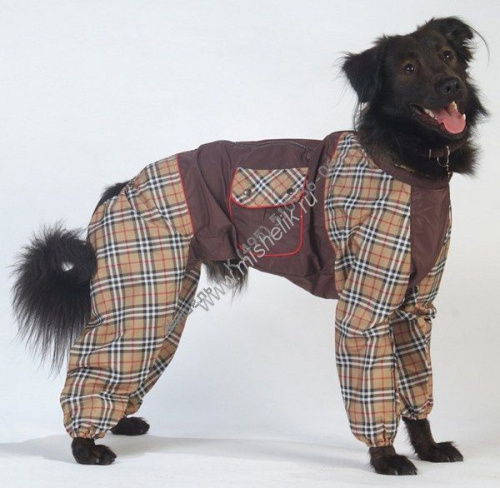 ТУЗИК ош 58 ог 96 от 81 дс 66 рост 67 комбинезон холодный для породы колли сука