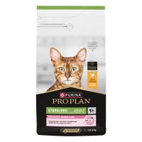 PRO PLAN 1,5 кг сухой корм для взрослых стерилизованных кошек и кастрированных котов старше 1 года, со вкусом курицы