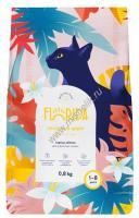 FLORIDA 800 г сухой корм для взрослых кошек с курицей и яблоком 