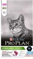 PRO PLAN 3 кг для сухой корм взрослых стерилизованных кошек и кастрированных котов, с высоким содержанием утки и c печенью 