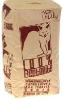 Bentonite 100% 15 кг комкующийся наполнитель для кошачьих туалетов