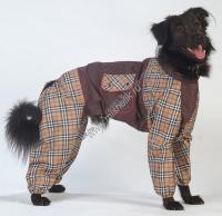 ТУЗИК ош 60 ог 92 от 84 дс 65 рост 64 комбинезон холодный для породы ротвейлер сука