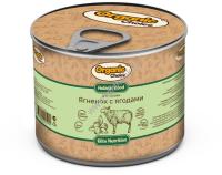 Organic Сhoice 240 г консервы для кошек ягненок с ягодами 