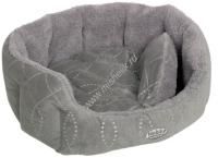 NOBBY CENO 55 см х 50 см х 21 см лежак мягкий серый 