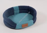 KATSU ANIMAL 65х54 см лежак для животных сине-голубой