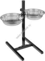 ЗООМАРК Телескоп 0,5 л подставка для собак с мисками