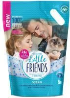 Little Friends 5 л Ocean силикагелевый наполнитель для кошачьих туалетов п/м пакет 