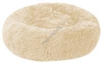 УЮТ Fashion 50 см х 50 см х 20 см лежак круглый бежевый, мех искусственный, наполнитель синтешар