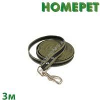 HOMEPET 18 ммх3 м поводок для собак с ручкой и карабином
