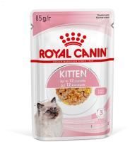 ROYAL CANIN KITTEN 85 г пауч влажный корм мелкие кусочки в желе для котят в возрасте до 12 месяцев 