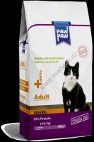 Pawpaw Adult Cat Food with Chicken 0,5 кг сухой корм для кошек с курицей 