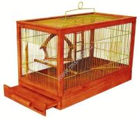 ДАРЭЛЛ Ретро-кантри 71х33,5х51 см клетка для птиц из дерева цвет клен большая