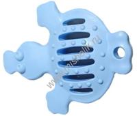 HOMEPET Dental 13,5 см х 11 см игрушка для собак утка голубая