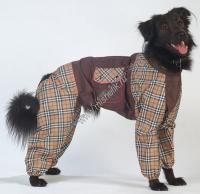 ТУЗИК ош 64 ог 108 от 86 дс 68 рост 68 комбинезон холодный для породы ротвейлер кобель