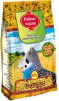 РОДНЫЕ КОРМА 500 г корм для волнистых попугаев стандарт 
