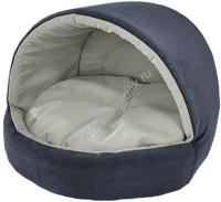 HOMEPET Catania №2 44 см х 44 см х 36 см домик эстрада серо-белый для домашних животных