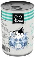 Cat`s Menu 340 г консервы для взрослых кошек с ягненком кусочки в соусе профилактика МКБ 