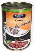 Dr.Clauder`s 415 г консервы для кошек печень 
