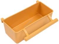 HOMEPET 9 см х 3,5 см х 3 см кормушка для птиц в клетку прямоугольная бежевая 1х50