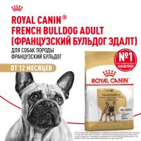 ROYAL CANIN FRENCH BULLDOG ADULT 3 кг сухой корм для взрослых собак породы Французский бульдог 