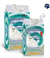 Pussy-Cat 10 л океанический впитывающий наполнитель для кошачьих туалетов