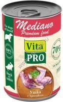 VITA PRO MEDIANO 400 г консервы для собак утка с кроликом кусочки в соусе 