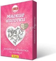 CLINY 40 шт мягкие коготки жемчужно-белые 1х26