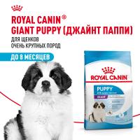 ROYAL CANIN GIANT PUPPY 15 кг сухой корм для щенков с 2 до 8 месяцев