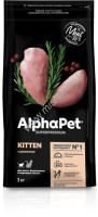 ALPHAPET SUPERPREMIUM 3 кг сухой корм для котят, беременных и кормящих кошек с цыпленком ALPHAPET SUPERPREMIUM 3 кг сухой корм для котят, беременных и кормящих кошек с цыпленком