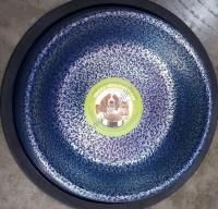 ANKUR 0,35 л миска металлическая винтажная резиновое основание синяя ANKUR 0,35 л миска металлическая винтажная резиновое основание синяя