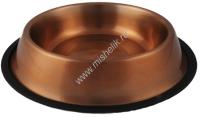 ANKUR 0,45 л миска медный цвет резиновое основание металл  ANKUR 0,45 л миска медный цвет резиновое основание металл