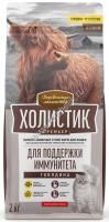 ДЕРЕВЕНСКИЕ ЛАКОМСТВА ХОЛИСТИК ПРЕМЬЕР 2 кг полнорационный сухой корм для поддержки иммунитета  кошек с говядиной 