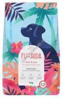 FLORIDA 3 кг сухой корм для щенков крупных пород с ягнёнком и грушей 