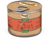 Organic Сhoice 240 г консервы для собак мелких и средних пород говядина с рисом  