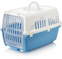 SAVIC ZEPHOS 1 48 см х 31,5 см х 30 см переноска бело-голубая 