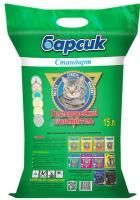 БАРСИК Стандарт 15 л впитывающий наполнитель для кошачьих туалетов