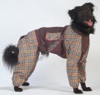 ТУЗИК ош 26 ог 44 от 37 дс 30 рост 26 комбинезон холодный для породы японский хин кобель