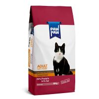 Сухой корм Pawpaw "Gourmet", для взрослых кошек, с бараниной/рыбой/курицей, 15кг