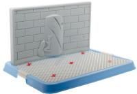 ZooOne 67х52х29 см туалет для собак со стенкой большой синий P131-05 1х8