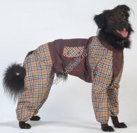 ТУЗИК ош 59 ог 98 от 80 дс 67 рост 67 комбинезон холодный для породы колли кобель